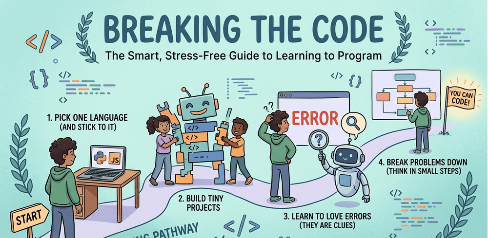 Breaking the Code: The Smart, Stress-Free Guide to Learning to Program